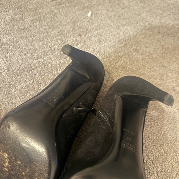 Prada Women's Suede Ankle Boots - Picture 4 of 6